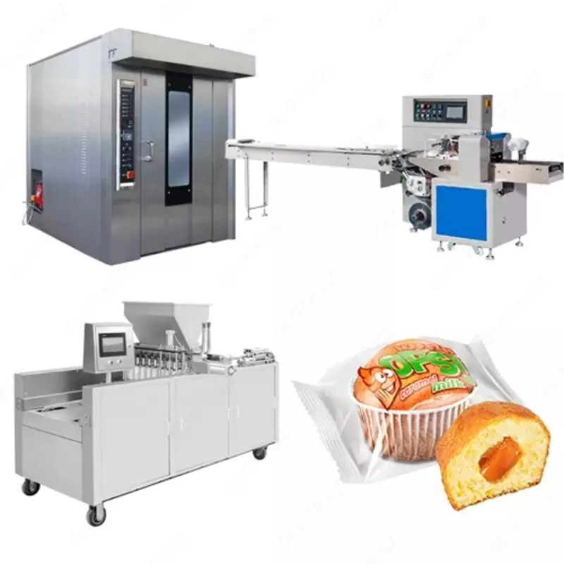 Линия по производству кексов и варенья