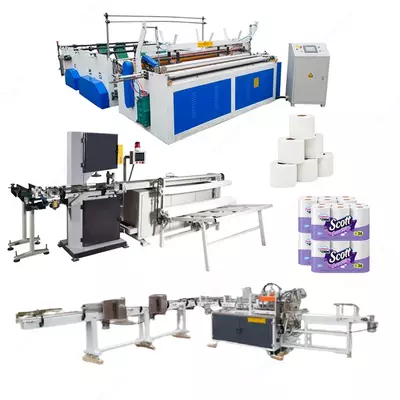 Линия по производству туалетной бумаги (полностью автоматическая) - 611 105 094 сум / шт.