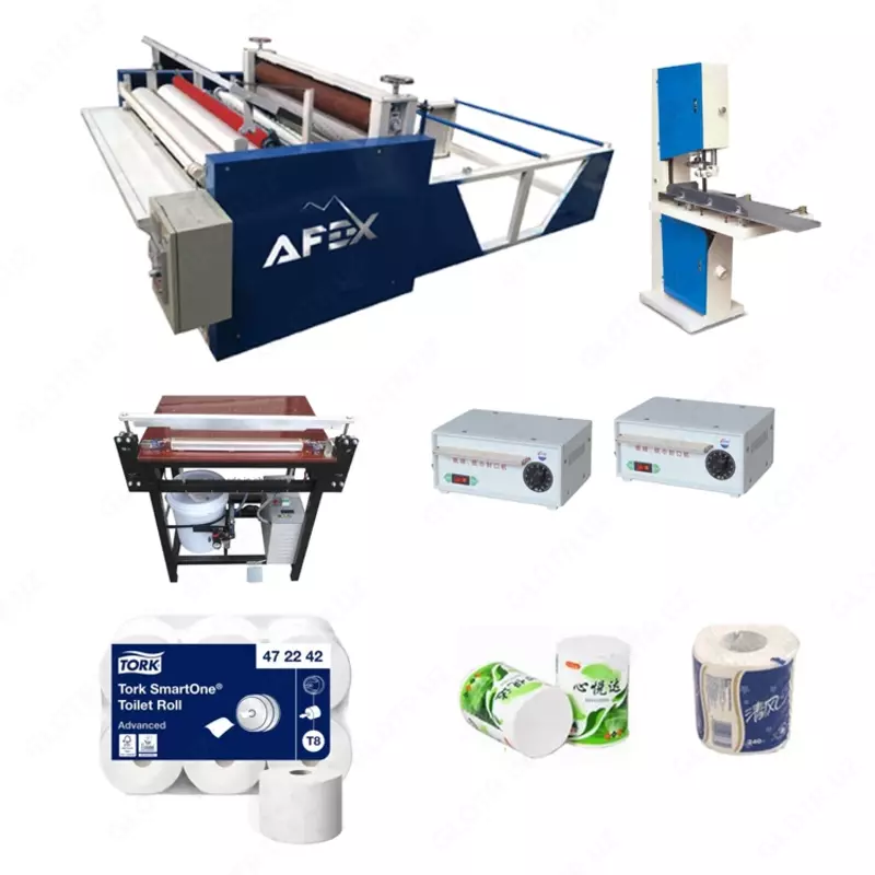 Xojatxona qog`ozi ishlab chiqarish ixcham liniyasi