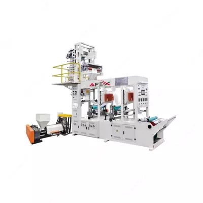 Двухцветный экструдер для глубокой печати пластиковых пакетов