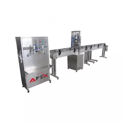 Оборудование для наполнения и укупорки емкостей с маслом