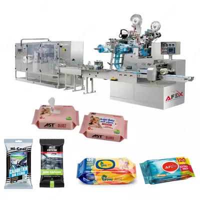 Линия по производству влажных салфеток (10-120 шт.) - 589 787 239 сум / шт.