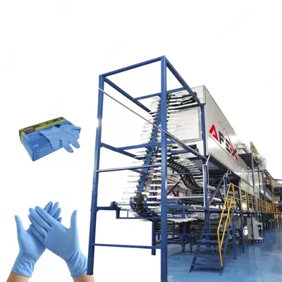 Линия по производству медицинских перчаток (нитрил/латекс)