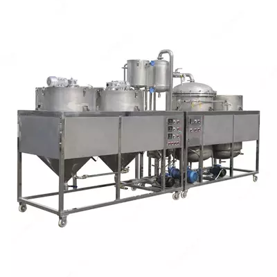 Оборудование для рафинации и рафинирования