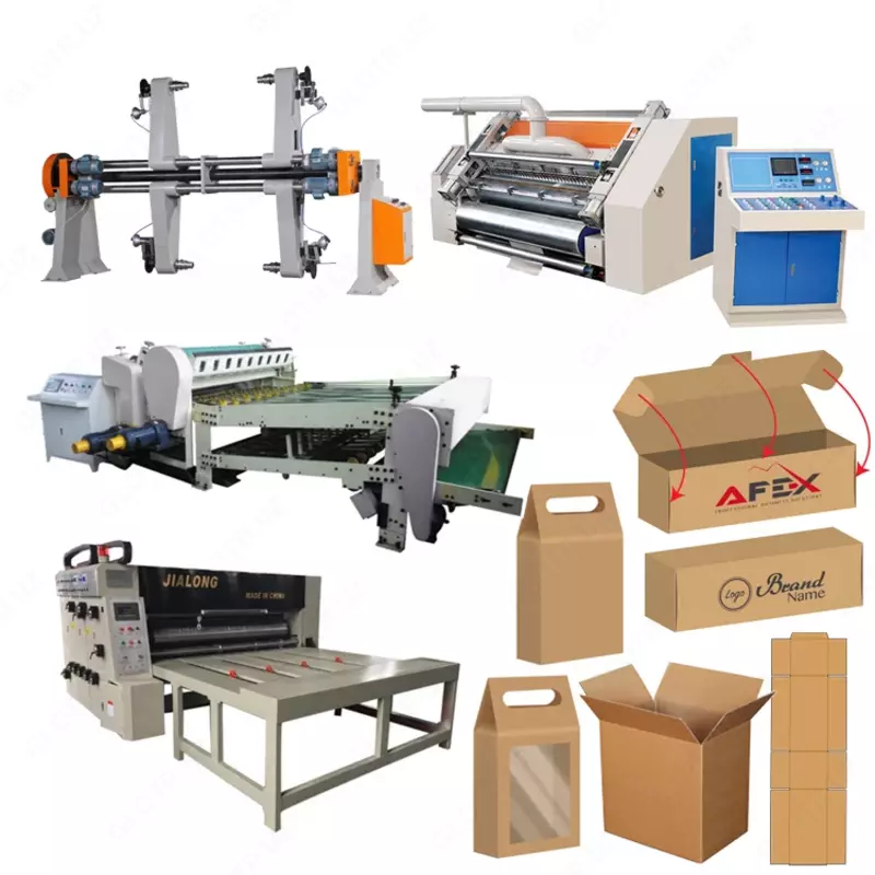 Gofra qutilar ishlab chiqarish liniyasi AF-L028 - 1 312 366 331 so'm