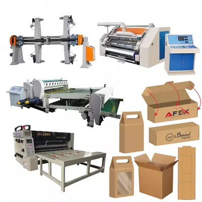 Линия по производству гофроящиков AF-L028