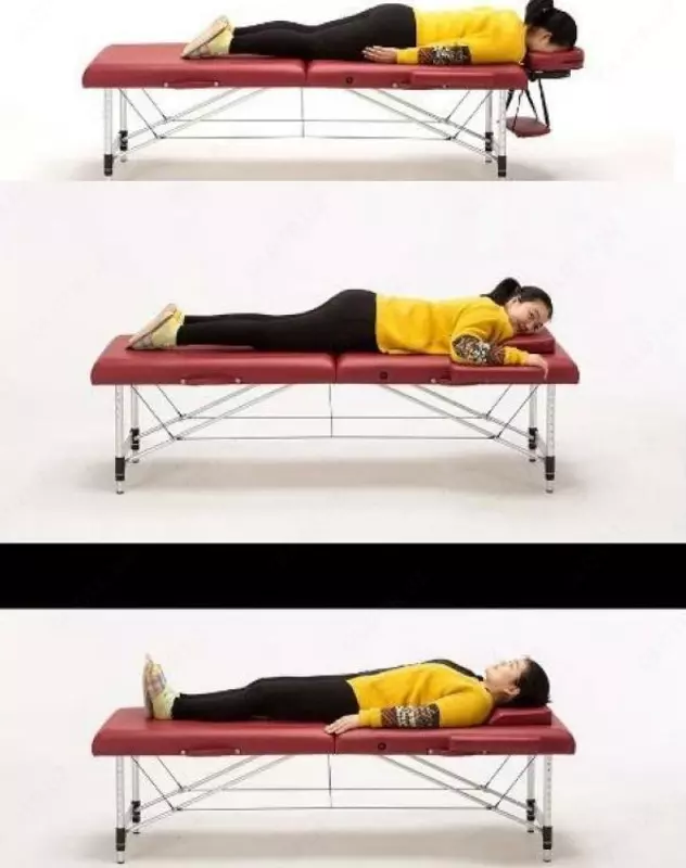 Katlanadigan massaj stoli