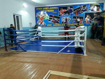 Ринг боксерский с помостом - 119 000 000 сум / комплект