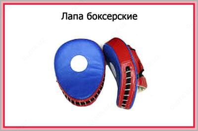 Лапы боксерские