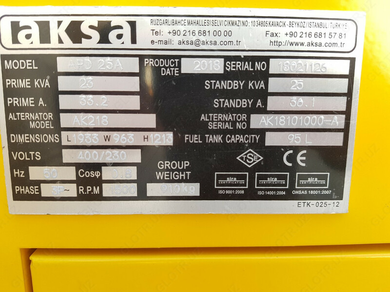 APD25A - 69 000 000 so'm