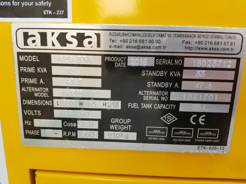 APD33A - 74 500 000 so'm