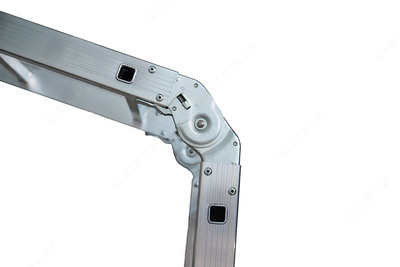 Menteşeli alyuminiy narvon, 4 x 4 qadam, Rossiya