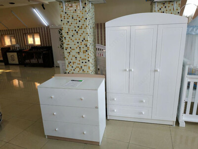 Детский стеллажной комплект (беловато-бежево-светлый) - 5 700 000 сум / шт.