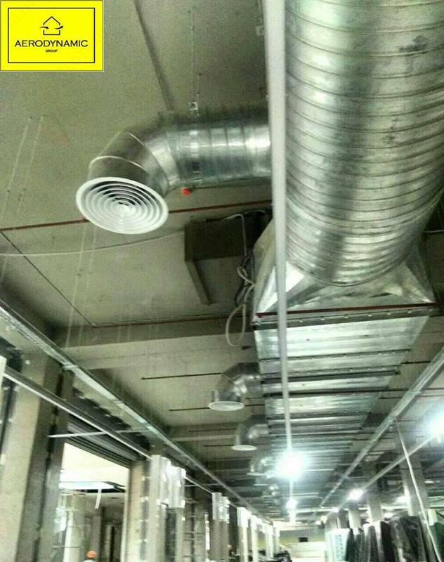 Услуги по монтажу систем кондиционирования и вентиляции