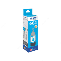 Чернила - Epson T6642 CY Ink Bottle (70 мл  7500 стр.) для L1xx/2xx/3xx/4xx/5xx/6xx/8xx /1300/1800/1455