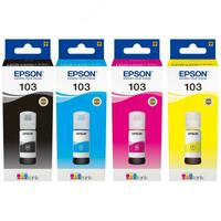 Чернила - Epson 103 EcoTank Black ink bottle (4500 стр.) для L31xx C13T00S14A - 