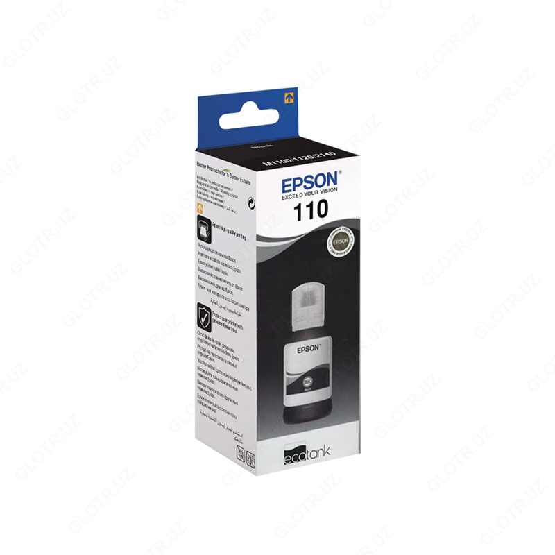 Чернила - Epson EcoTank MX1XX Series Black Bottle XL (6000 стр.) для M11xx/M21xx/M31xx