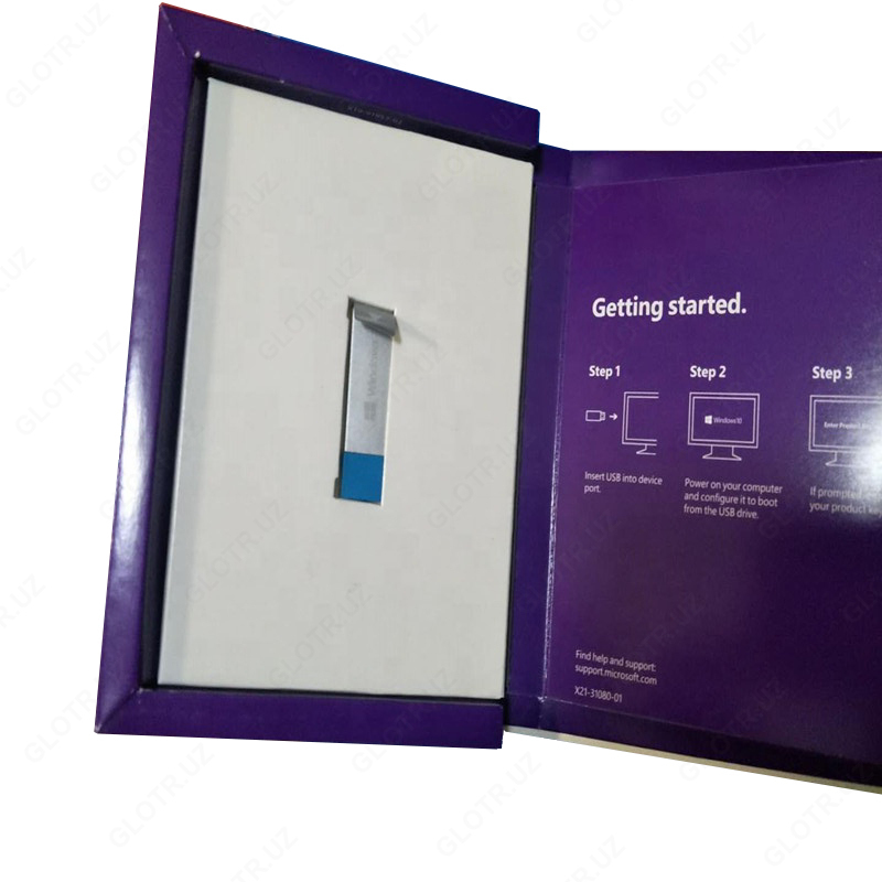 Лицензионный Windows 10Pro с коробкой