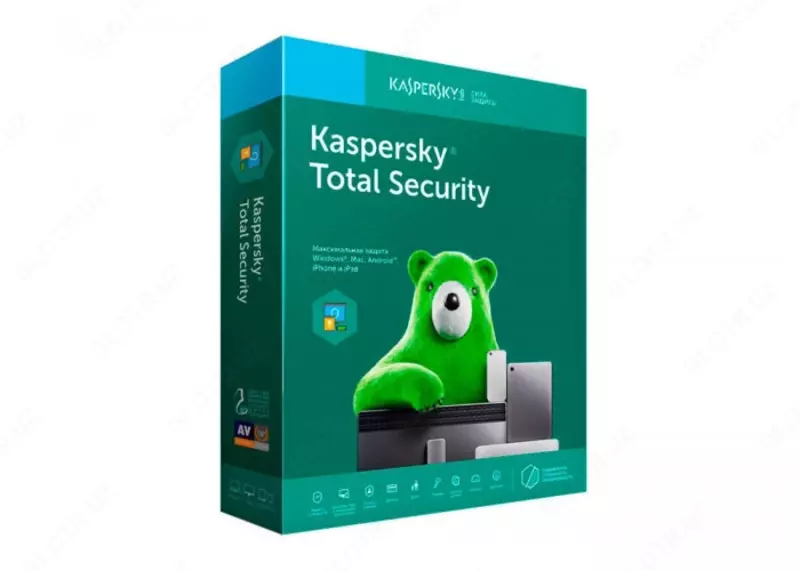 Kaspersky Total Security (Продление лицензии на 3 устройства, аккаунты KPM, KSK на 1 год)