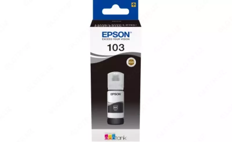 Чернила - Epson 103 EcoTank Black ink bottle (4500 стр.) для L31xx C13T00S14A