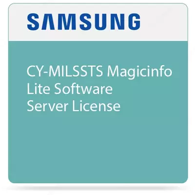 Лицензия на сервер программного обеспечения Samsung CY-MILSSTS Magicinfo Lite Samsung CY-MILSSTS Magicinfo Lite.
