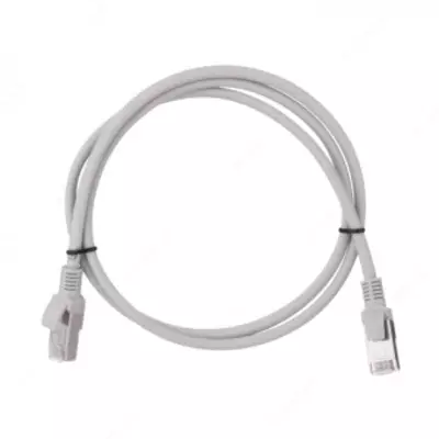 Кабель сетевой Patch cord 2E Cat 5e (2E-PC5ECu-FTP1LSZH-GRY) 1 метр