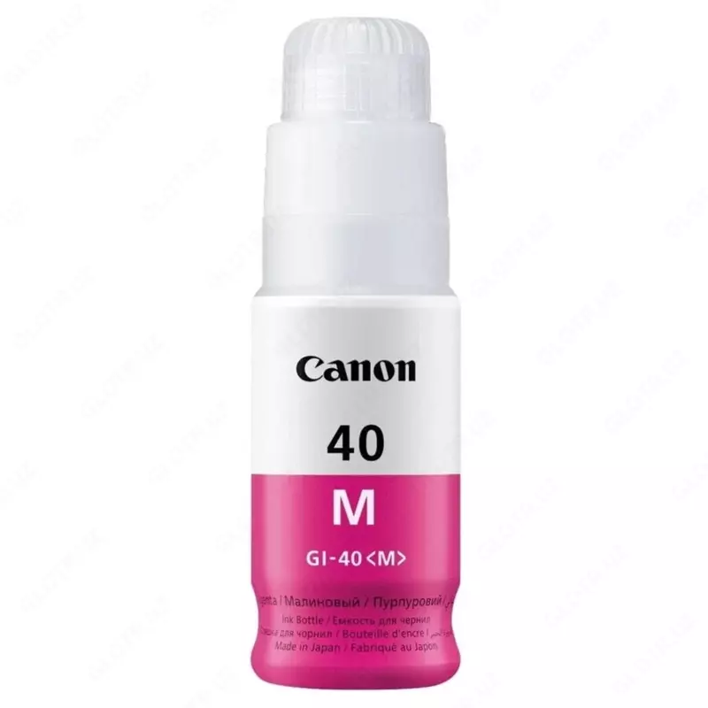 Чернила водорастворимые Canon GI-40 M пурпурный 3401C001AB