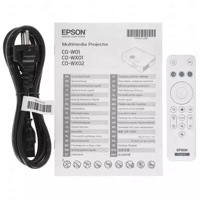 Проектор Epson CO-W01 белый