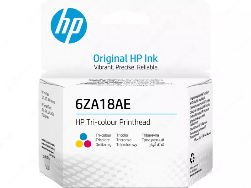 Pechataydigan boshliq HP 6ZA18AE, uch rangli (6ZA18AE)