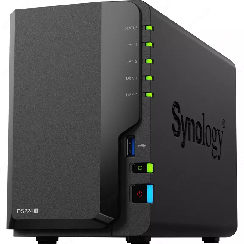 Сетевое хранилище NAS Synology DS224+.