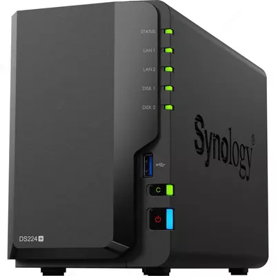 Сетевое хранилище NAS Synology DS224+.