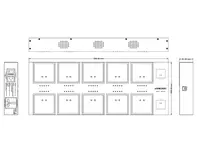  Бокс для зарядки аккумуляторных батарей Vissonic VIS-WCH3 Только в розницу