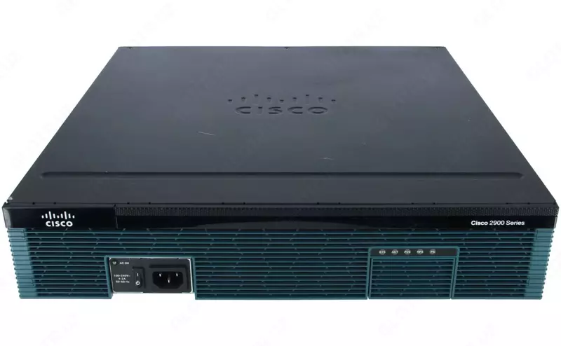 Cisco C2951-AX POE/K9-RF - SM-D - ES3G - 48-POE PVDM3-128 marshrutizatori (Qora).
