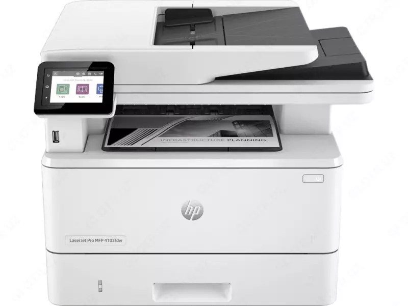 Принтер МФУ лазерный HP LaserJet Pro 4103fdw (2Z629A)
