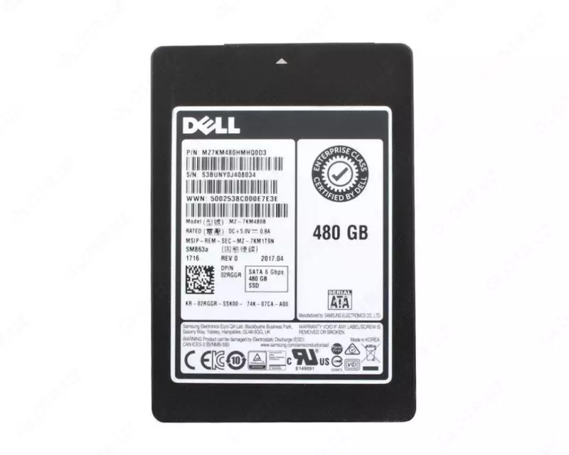  Жесткий диск для сервера SSD SATA 6G 480GB Read-Int. 2.5 - ShopIT