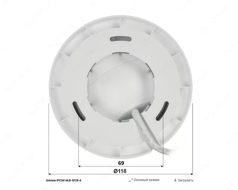   Камера видеонаблюдения UNV IPC3614LB-SF28-A 2560x1440