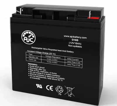  Power Kingdom 12V/18Ah UPS uchun akkumulyator - 