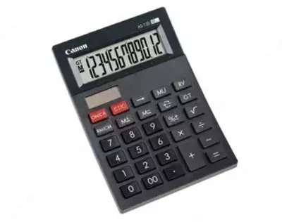  Калькулятор Canon AS-120 Карманный дисплей Серый артикул (4582B001AB) - 