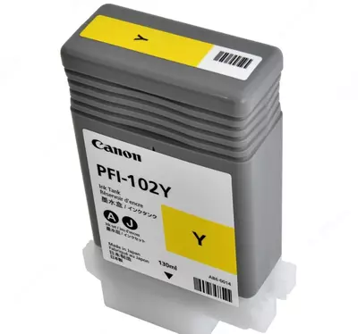  Sariq rangli Canon PFI-102Y kartriji (0898B001AA) - 
