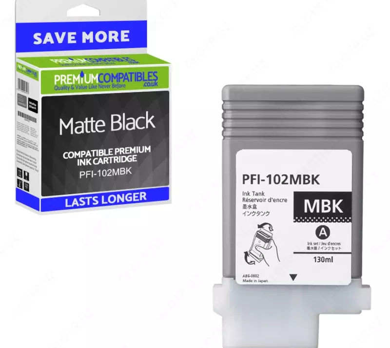  Картридж Canon PFI-102MBK  черный (0894B001AA) - 