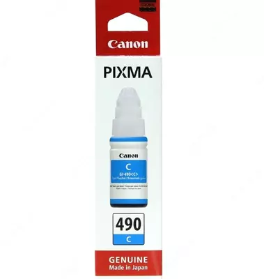  Чернила Canon GI-490 C голубой (0664C001AB) - 