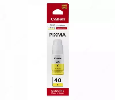  Чернила водорастворимые Canon GI-40 Y желтый Артикул: 3402C001AB - 