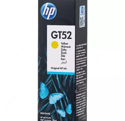  Sariq (Yellow) rangli HP GT52 siyohi (M0H56AE) Chakana savdo