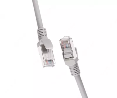  Tarmoq kabeli Patch cord 2E Cat 6e (art. 2E-PC6Cu-FTP1LSZH-GRY) - 1 metr OOO Heawenly Wave