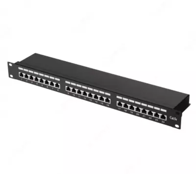  Патч-панель 2E FTP 5e Cat. 24-port арт (2E-PPNL5E-FTP-24) ShopIT