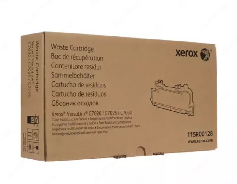   Xerox 115R00128 ishlatilgan toner uchun bunker (konteyner).