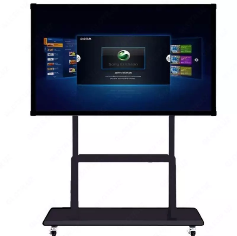  POWER TOUCH 65 dyuymli interaktiv sensorli panel OPS va mobil stend bilan - OOO Heawenly Wave