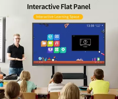  Android 13 tizimli 75 dyuymli interaktiv sensorli panel - OOO Heawenly Wave