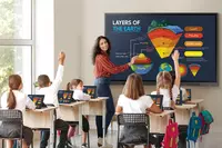  Samsung 55  lh55wmbwbgcxci interaktiv displeyi Chakana savdo