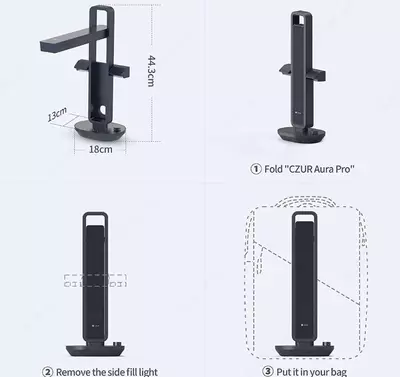  Книжный сканер CZUR Aura Pro ShopIT